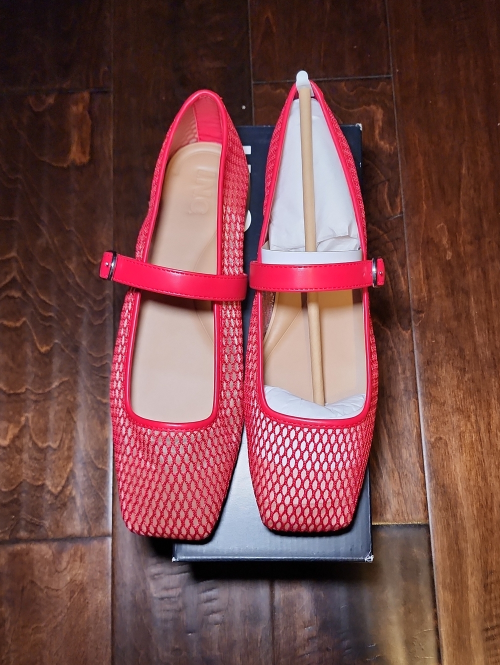 New INC International Concepts Jadis Square Toe Ballet Flats, Sz. 9.5